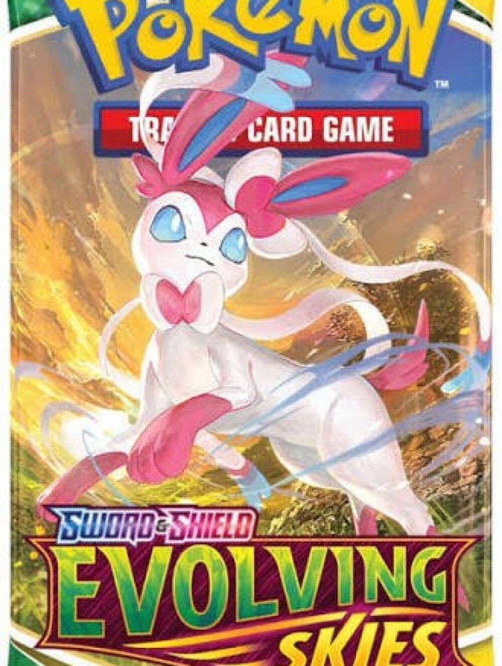 Evolving Skies Booster Pack HEAVY 22.09g Sylveon Art Sealed